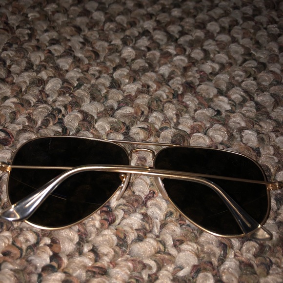 Lg Light Blue Polarized Flash Ray-Ban Aviators - Picture 6 of 8